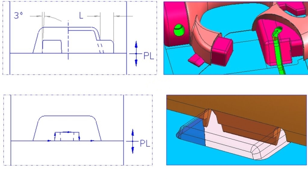 ¿Cómo aborda el mecanizado de mecanizado de XP Mold la deformación del estrés del moho?